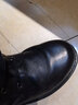 强人羊毛保暖户外男靴马丁靴头层牛皮军迷棉靴子 固特异防寒靴  黑 44 实拍图