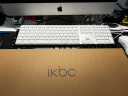 ikbc C108键盘机械键盘cherry轴樱桃键盘电脑办公游戏键盘白色有线茶轴 晒单实拍图