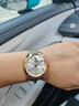嘉年华（CARNIVAL）瑞士品牌十大名表手表男士全自动机械表防水送男友父亲情人节礼物 钢带间白-8121-进口机芯 实拍图