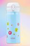 膳魔师（THERMOS）保温杯 400ml 进口 不锈钢 保温保冷杯 儿童水杯 JNL-402 碎花蓝 实拍图