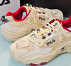 FILA 斐乐官方老爹鞋男女情侣鞋减震跑步鞋运动鞋掠夺者 2 【女款】米色/雨雾灰-AN 38 实拍图