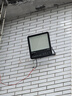 公牛（BULL）LED投光灯路灯庭院灯园林照明露营灯 IP65防水200W-3000K暖白光 实拍图