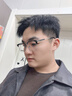 LOHO近视眼镜框男款半框防蓝光眼睛大框眉架可配散光近视度数蔡司镜片 实拍图