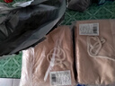 未来式卧室飘窗窗帘遮光免打孔窗帘杆一整套2025新款简易出租房小窗户 奶杏色-带伸缩杆（当天发货） 适宽1.6-2.1米【帘高1.8米】2片 实拍图