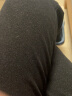 浪莎欧棉绒阔腿裤女加绒加厚高腰窄版显瘦直筒休闲裤宽松垂感拖地裤子  深灰春秋-加长 L 建议111-125斤 实拍图