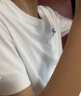 特步（XTEP）童装儿童短袖T恤男童夏装薄款新款中大童速干衣打底衫 珍珠白【小logo】 150cm 晒单实拍图