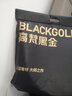 高梵黑金鹅绒服先锋1.0八格羽绒服男女同长款冬季官方品牌情侣厚外套 黑色【男女同款】 S 【165】 实拍图