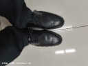 ECCO爱步商务正装皮鞋男 布洛克鞋牛皮鞋面低帮鞋男 里斯622164 黑色 43 实拍图
