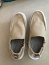 木林森（MULINSEN）【精选布鞋】大码懒人鞋一脚蹬老北京布鞋男款帆布鞋驾车休闲鞋 卡其(DP-2105) 41 实拍图
