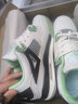 佐馆气垫篮球鞋秋冬季男女学生老爹鞋加绒加厚情侣板鞋增高厚底运动鞋 9001白绿 42 实拍图