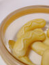 爱咔威（igroway）宝宝辅食模具IKV蒸糕烘焙模具盒婴儿 黄-圆形香肠模具 实拍图