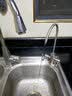 洁冠厨房水槽净水器龙头单冷2分3分通用鹅颈直饮水龙头纯净水机配件 不锈钢双净水 实拍图