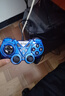 WELCOM游戏手柄电脑PC安卓电视Xbox360有线PS原神FIFA地平线5NBA2K双人成行 蓝色【升级版】 实拍图