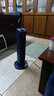 荣事达（Royalstar）取暖器家用塔式暖风机电暖器立式摇头电暖气石墨烯速热暖风扇办公室卧室电暖气节能烤火电暖炉 【石墨烯速热】升级蓝色机械款 实拍图