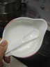 日康（rikang）婴儿碗勺餐具套装 宝宝学食碗 婴幼儿吃饭研磨辅食碗吃米粉米糊碗 【粉色款】碗勺套装 实拍图