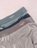雅鹿6条装冰丝内裤男士平角裤无痕抗菌男式裤衩大码男生四角短裤头 7010- 6条 2XL 【建议115-145斤】 实拍图