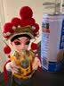 张家大院 京剧绢人娃娃人偶摆件中国北京特色礼品脸谱人物工艺品中国风传统纪念品外事出国送老外小礼物 唐玄宗 实拍图
