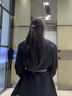 桑玛幽兰墨花发夹横夹盘发卡弹簧夹束发女生后脑勺发饰生日礼物送女友 实拍图