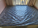 慕思（de RUCCI）椰棕床垫 乳胶床垫薄垫3d椰维棕榈垫硬双面用护脊棕垫榻榻米垫子 5cm厚(竹炭椰棕款)+MKA2-093 1.5*2米 实拍图