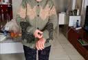 俞兆林老年人衣服秋装外套女奶奶毛衣开衫冬季针织衫老人本命年过年衣服 绿色 3XL 建议120-140斤 实拍图