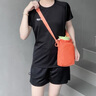乔丹跑步运动套装女夏季速干衣短袖t恤女五分裤女短裤两件套运动服 实拍图