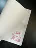 得力（deli）考试垫板软垫板中考大号学生写字A4考试专用垫板手工画画透明文件夹板桌面写作业小初高中生 单个卡通款-粉色-小号A4 实拍图