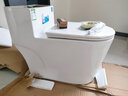 尊驰（ZUNCHI）卫浴马桶坐便器超漩虹吸式家用普通抽水马桶大口径连体座便器坐厕 【超漩虹吸】8.0大管道一级节水 实拍图