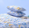富安娜家纺四件套纯棉 100全棉床品套件床单 中性双人加大被套  1.8米床 实拍图