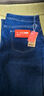 京东京造牛仔裤男秋季直筒裤子男士休闲长裤四面弹加绒加厚 牛仔蓝36 实拍图
