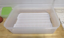 特百惠（Tupperware）9.4升果菜篮带滤格密封超大冷藏盒 蔬果塑料保鲜盒 果菜篮带滤筛单个 9.4L 实拍图
