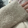 无印良品（MUJI）女式 发热毛毛纱家居连帽开衫 女士睡衣上衣单件家居服秋冬季保暖 米色 S-M (160/84A) 实拍图