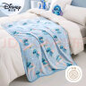 迪士尼（Disney）法兰绒毛毯子秋冬加厚午睡办公室空调盖毯毛巾被史迪奇100*150cm 实拍图