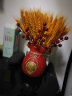 天然黄金麦穗仿真花大麦摆件客厅干花花束插花瓶装饰创意节日礼物 红福袋+100左右麦穗+6红果 实拍图