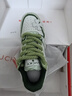 LUCKY BRAND【武艺同款】板鞋 情侣款女鞋四叶草运动鞋透气皮革男单鞋休闲鞋 【幸运四叶草】草绿 42 实拍图