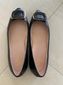 金利来（Goldlion）女鞋浅口一脚蹬尖头平底鞋通勤工作单鞋女-66111005301P-黑色-37 实拍图