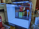 爬将军 侧滤鱼缸 超白玻璃造景家用客厅懒人观赏斗鱼生态缸桌面水族箱 40*30*30【加热版】 实拍图
