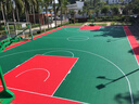 欧百娜悬浮地板篮球场室外专用拼装地垫学校操场幼儿园户外塑胶运动地板 实拍图