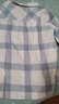 戴维贝拉（DAVE＆BELLA）童装男衬衣儿童衬衫男童长袖春装宝宝衣服春秋上衣大童格子打底衫 蓝白格【DB3224618】 150 （建议身高140-150cm） 实拍图