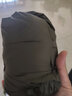 无印良品（MUJI）女式 便携式 无领马甲 羽绒背心 羽绒服 深米色 M  实拍图