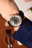 劳特莱格林威治系列欧美表男士手表 全自动镂空机械手表送男友节日礼物 GS02942/01 实拍图