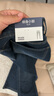 森马森柔牛仔|牛仔裤男冬季显瘦修身小脚裤抓绒长裤109724124101 实拍图