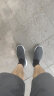 京东京造【Air 超轻】男士运动休闲鞋软底网面鞋健步鞋父亲节礼物黑灰色40 实拍图