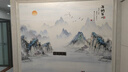 新福壁海定制壁布3D现代中式山水电视背景墙壁纸客厅装饰墙纸影视墙布壁画 实拍图