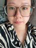 蔡司（ZEISS）镜片可选防蓝光近视眼镜女超轻冷茶色2026新防辐射度数变色大脸 温柔茶框（75%用户选择）（莫拉克镜框） 1.60变灰防蓝光【0-500度】 实拍图