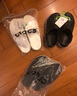 crocs卡骆驰一字拖贝雅卡骆班凉拖 情侣款运动休闲拖鞋|205392 白/深蓝-126 39 (240mm) 实拍图