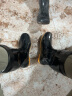 回力雨鞋男士冬季加绒保暖中高筒雨靴水鞋防水胶鞋套鞋6807黑中长绒43 实拍图