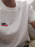 耐克（NIKE）T恤男 26新款夏季运动服小logo跑步训练篮球时尚纯色棉质圆领短袖 热售/全棉亲肤/刺绣标/白色 /建议拍小一码 M (170/88A) 实拍图