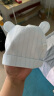 茵儿帮【2只装】婴儿帽子新生儿胎帽0-3个月棉质男女宝宝帽夏季薄款 提花双耳婴儿帽（蓝色+黄色） 0-3个月 晒单实拍图