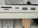 贝尔金（BELKIN）弯口Type-C拓展器 苹果iMac电脑扩展坞 六合一 TF/SD读卡 笔记本USB网口HDMI 兼容雷电 INC011 实拍图