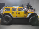 雷拉洛mk07成人大型遥控车攀爬车1:7四驱电动RC模型车高低速差速锁断传 71cm亮黄色彩屏遥控不含电池备胎 实拍图